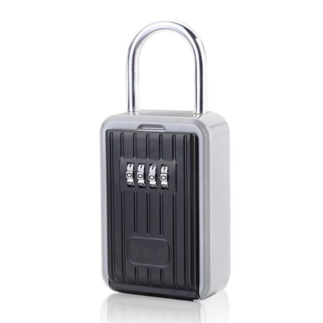 Caja Fuerte Para Llaves Con Contraseña Con Combinación De 4 Dígitos, Cubierta Protectora Impermeable, Montaje De Bloqueo De Pared Para Exteriores, Almacenamiento De Llaves Con Combinación Bloqueable Noticed HA025922-00