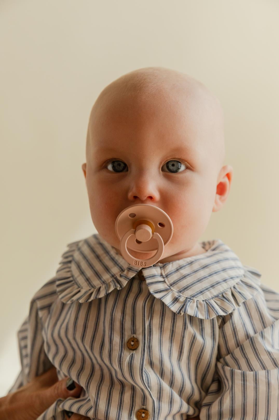 BIBS Pacifier Colour Size 1, 0-6 Months, Ivory/Blush/Woodchuck/Blossom, 4 pack