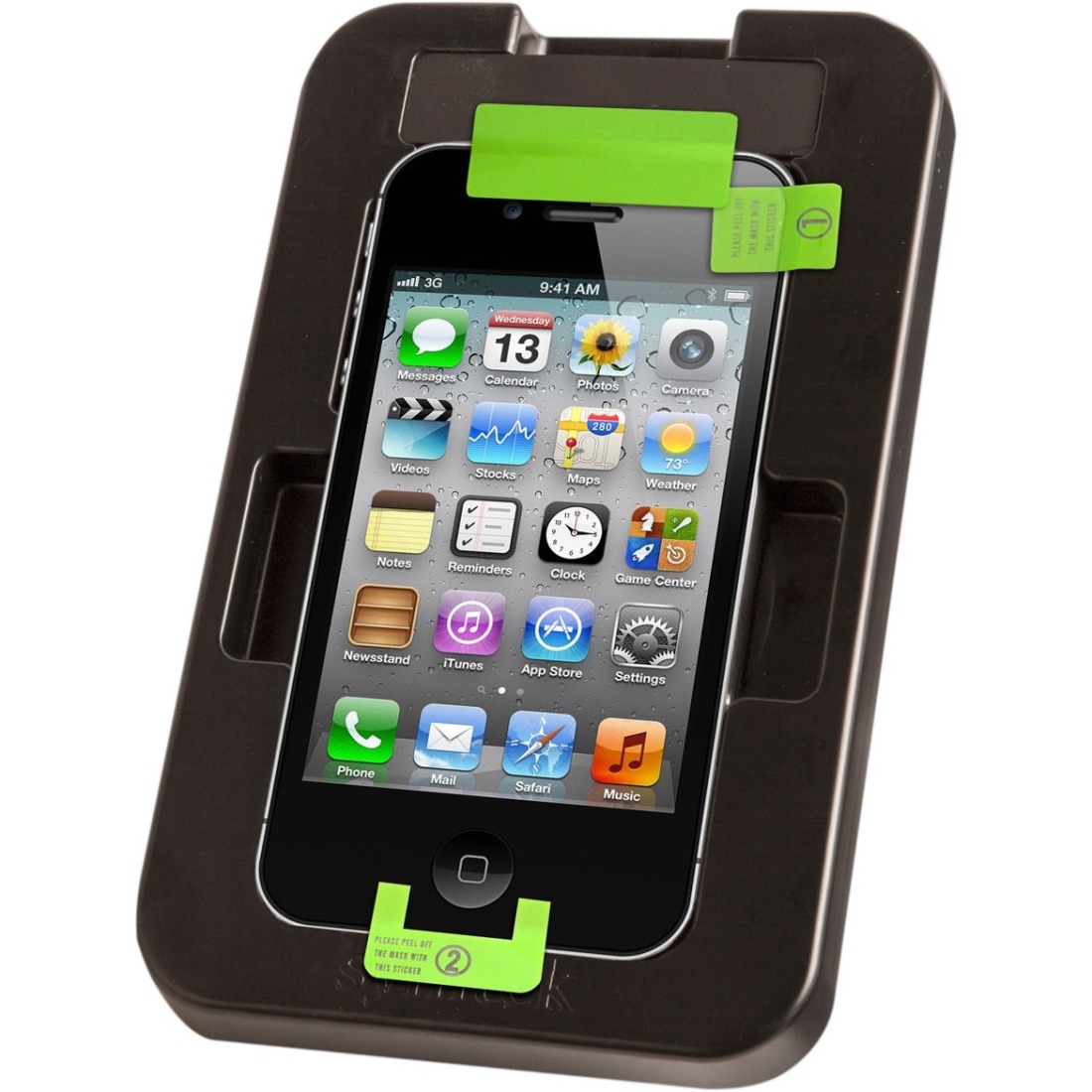 TinyTek Screen Protector and Applicator System for iPhone 4S