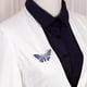 thumbnail image 2 of Broches de mariposa para mujer, broches de insectos esmaltados, broches de solapa, alfiler de seguridad. También se pueden utilizar como complemento para bufandas y sombreros., 2 of 5