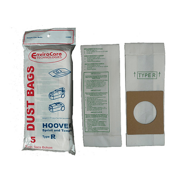 Replacement Part For Hoover Style R Vacuum Bags Type 4010063R Sprint