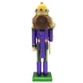 thumbnail image 3 of Santa's Workshop 14" Mardi Gras King Nutcracker, 3 of 3