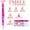 Purple, variant on Diamond Art Pen Tools Set, 12pcs Metal Screw Thread Tips, DIY Craft Accessories for Diamond Painting,Art Tools Set