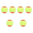 thumbnail image 1 of Bolas de entrenamiento de tenis de 6 PCS 2.52 "Bolas de práctica profesional de diámetro para principiantes para practicar la transición deportiva de Naranja, 1 of 8