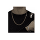 thumbnail image 2 of Collar Y Pulseras Cubana Cadena Acero Inoxidable 50+19/21cm Xtellar plateado, 2 of 4