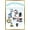 Gold Framed Version, variant on Hello Kitty and Friends: 24 Aspen Skiing Wall Poster, 14.725" x 22.375"