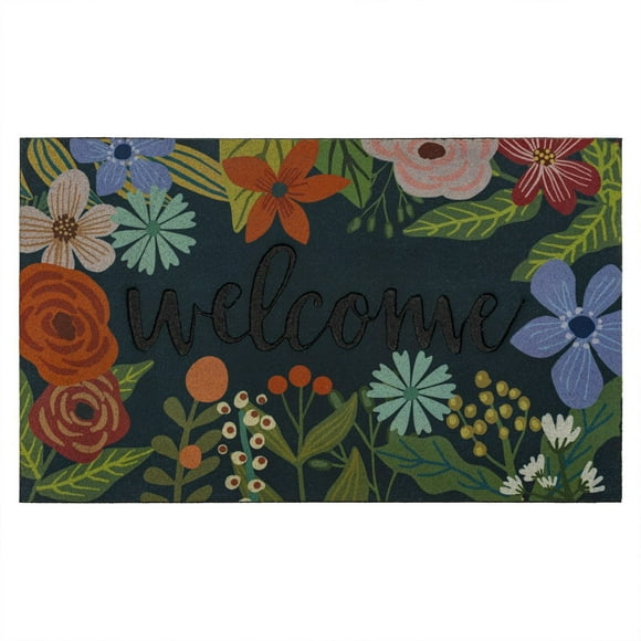Mohawk Home Spring Sunset Welcome Polyester Doormat 1' 6" X 2' 6"