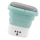 thumbnail image 5 of Lavadora portátil ABS Silenciosa Mini Lavadora de Cubo de Lavandería Plegable para RV Viaje Apartamento Enchufe de EE. UU. 120 a 240 V Verde, 5 of 10
