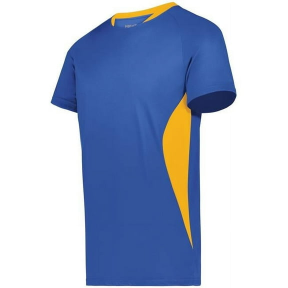 Augusta Sportswear 322240.281.2XL Madrid Soccer Jersey, Royal & Gold - 2XL