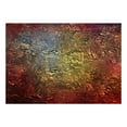 thumbnail image 2 of Tiptophomedecor Peel and Stick Wallpaper Wall Mural - Red Gold Concrete Wall - Removable Wall Decals, 2 of 3