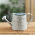 thumbnail image 4 of Vintage Metal Flower Vase Iron Watering Can Shaped Farmhouse Decor with Handle Home Decoration 3.3" High, 4 of 10