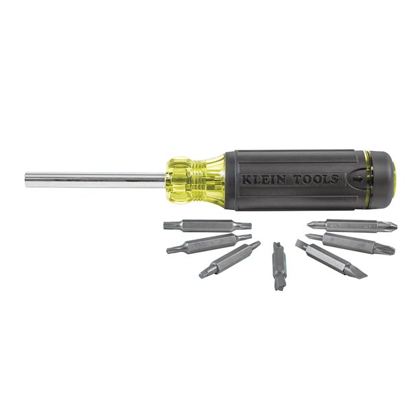 Klein Tools 32290 MultiBit Screwdriver With Storage 15 Piece Set