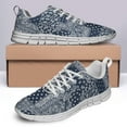 thumbnail image 4 of Blue Bandana Kerchief Paisley Shoes for Men Women Running Sneakers Breathable Casual Sport Tennis Shoes Gift for Him Her White Size 8, 4 of 5