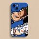 thumbnail image 3 of Funda de teléfono de ONE PIECE Anime Monkey D Luffy con dibujos animados de Roronoa Zoro para iPhone 15Promax/14Pro/13, funda protectora de silicona, juguetes para niños, 3 of 5