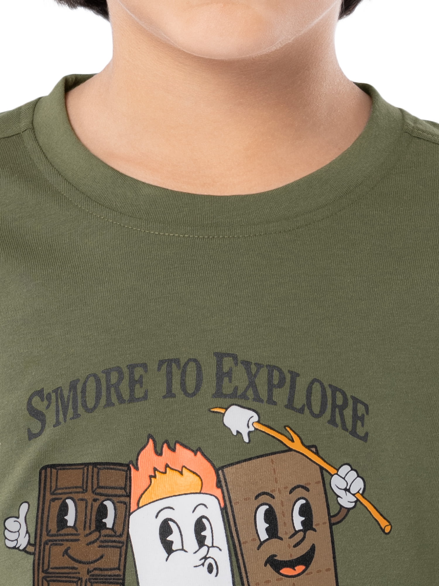 Ozark Trail Boy's Graphic Short Sleeve T-Shirt, Sizes 4-18
