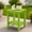 Lime, variant on Y&M Outdoor Side Table, HIPS Adirondack Small Single Table, Waterproof Square Outside Table, Balcony Modern End Tables for Patio, Pool, Beach, Porch, Deck, Indoor or Outdoor Use, Lime