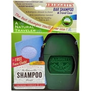 J.R. Liggett's Shampoo Bar & Travel Case, 3.5 Fl Oz
