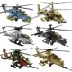 thumbnail image 2 of Helicópteros SWAT del ejército militar, modelo de avión, bloques de construcción, avión de combate, bombardero, policía de EE. UU., juguetes para niños, 2023, 2 of 4