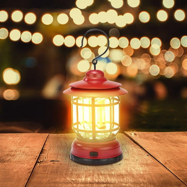 Tente Extérieure pour Jardin, Tente de Camping Extérieure Lumineuse Multifonctionnelle Rétro Cheval de Camping Lumineux