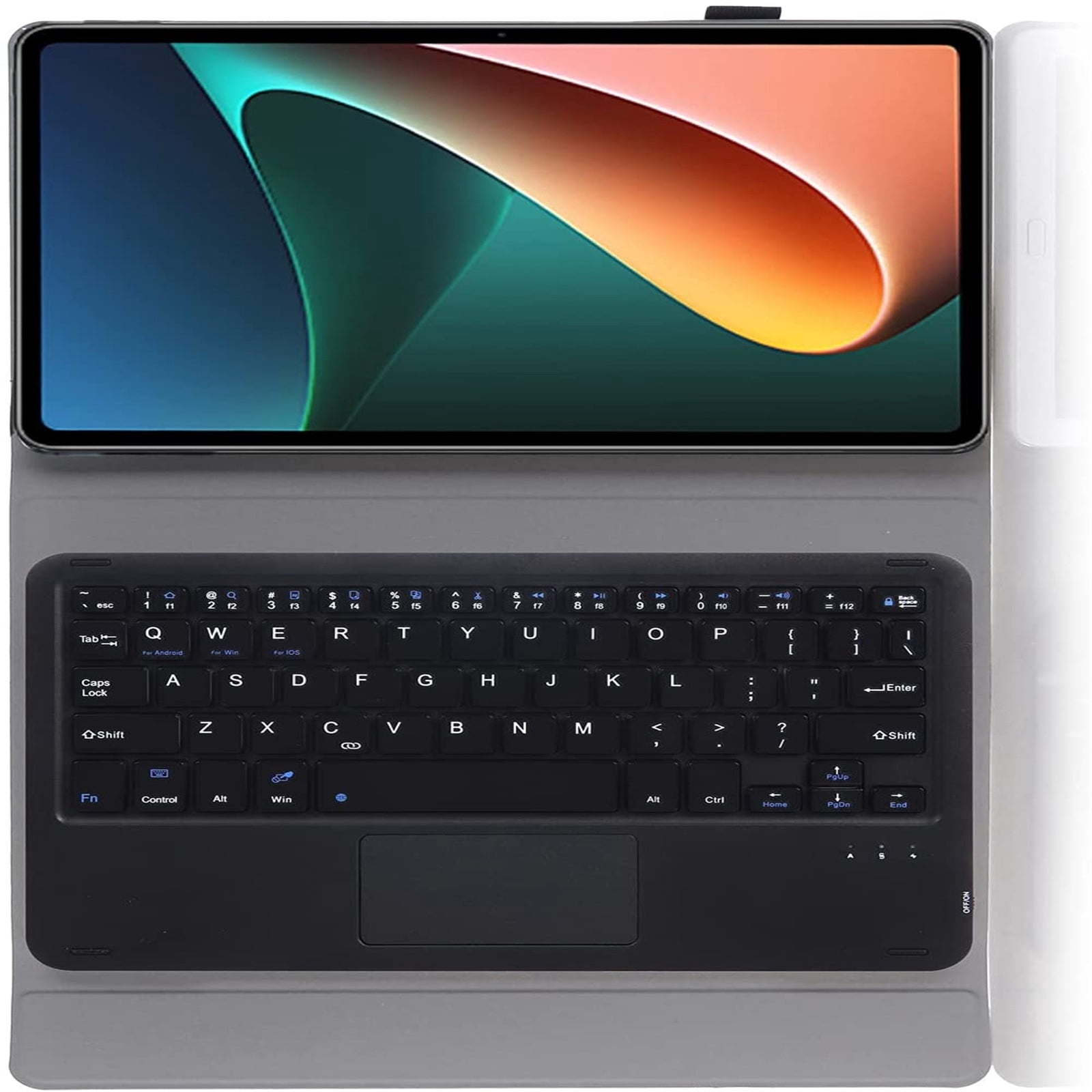 Yufenmy Electronics Accessories Clearance Suitable for Tablet 5 Bluetooth Keyboard Protective Sleeve Pen Slot