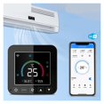 thumbnail image 2 of WiFi Thermostat Air Conditioner Temperature Humidity Infrared Controller USB LCD Touch Screen Black ,High Compatibility, 2 of 6