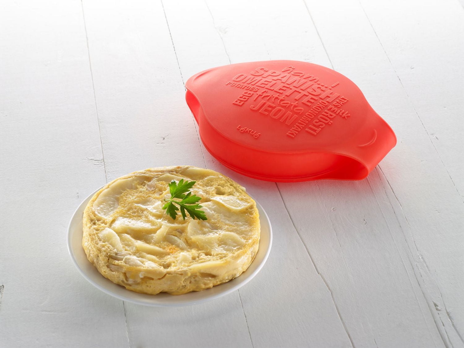 Lekue Red Spanish Omelette Mold