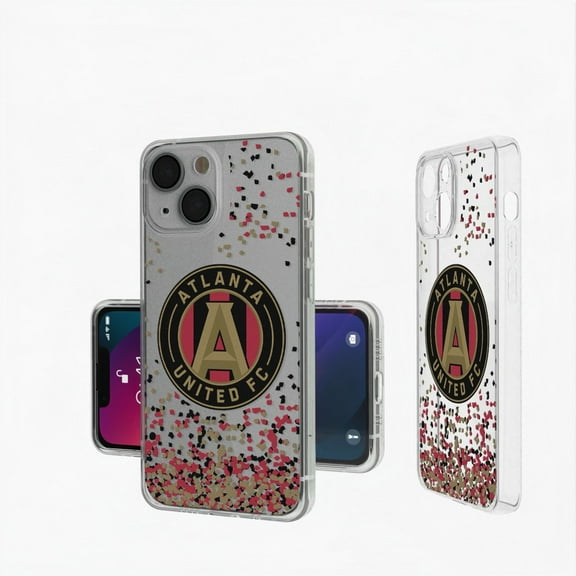 Atlanta United FC iPhone Confetti Design Clear Case