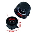 thumbnail image 4 of Adaptador de barriles de agua Zulema DN25 conector de válvula de grifo de jardín, 4 of 5