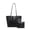 Black, variant on Fall Saving! Tuobarr Tote Bag for Women, Fashion Casual Large Capacity Soft Leather Tote Bag Elegant Shopper Shoulder Bag Big Capacity Tassel Handbag, Black