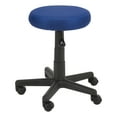 thumbnail image 6 of Norwood Commercial Furniture Adjustable-Height Colorful Mesh Rolling Utility Stool-Blue, 6 of 10