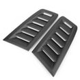 thumbnail image 2 of 2pcs Bonnet Air Vents Engine Hood Vent Car Refitting Fit for Ford Focus RS MK2 Matte Black, 2 of 8