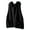 Black, variant on Hooded Knit Vest Sweater Casual Outerwear Cardigan With Pockets Sleeveless Open Front Fall Winter Fashion Sweater Vest Women