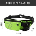 thumbnail image 2 of Hukapapa Bolso Kettle equipo de maratón ajustado nailon deportes al aire libre teléfono móvil bolso para correrverde, 2 of 5