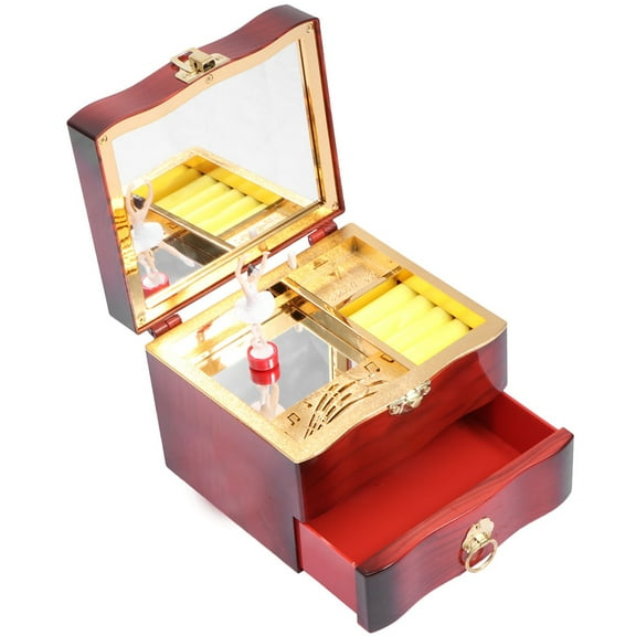 BESTYASH Jewelry Storage Box and Musical Case for Bedroom, Creative Organizer for , Necklaces, Earrings