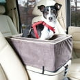 thumbnail image 2 of Snoozer Pet Products Luxury Console Dog Car Seat, Small, Pink, Luxury Microsuede, 2 of 8