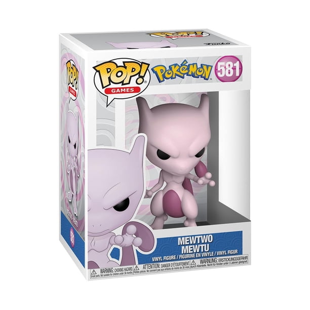 Figura de vinilo coleccionable Funko Pokémon Mewtwo Pop de 10 cm