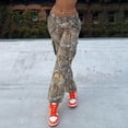 thumbnail image 1 of Women Loose Trousers Comfortable Fashion Print Pattern Women Straight Leg Trousers  for Home ANGGREK Otros, 1 of 7