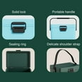 thumbnail image 4 of YAOMOBB Road Trip Cooler Mini Cooler 4qt Insulated Small Hard Cooler Portable Ice Chest Leakproof Lunch Box for Car Camping Picnic Easy to Carry Handle, 4 of 6