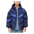 thumbnail image 5 of Rokka&Rolla Boys' Seamless Winter Coat Kids' Fleece Lined Jacket, 5 of 11
