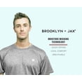 thumbnail image 6 of 5 Pack: Men’s Dry-Fit Moisture Wicking Active Athletic Training, Workout, Running, Sports Performance Crew Neck, 6 of 6