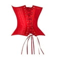 thumbnail image 7 of TOOYOU Women Corset Top Steel Mesh Corset Wedding Dress Base Back Tie Corset, 7 of 7