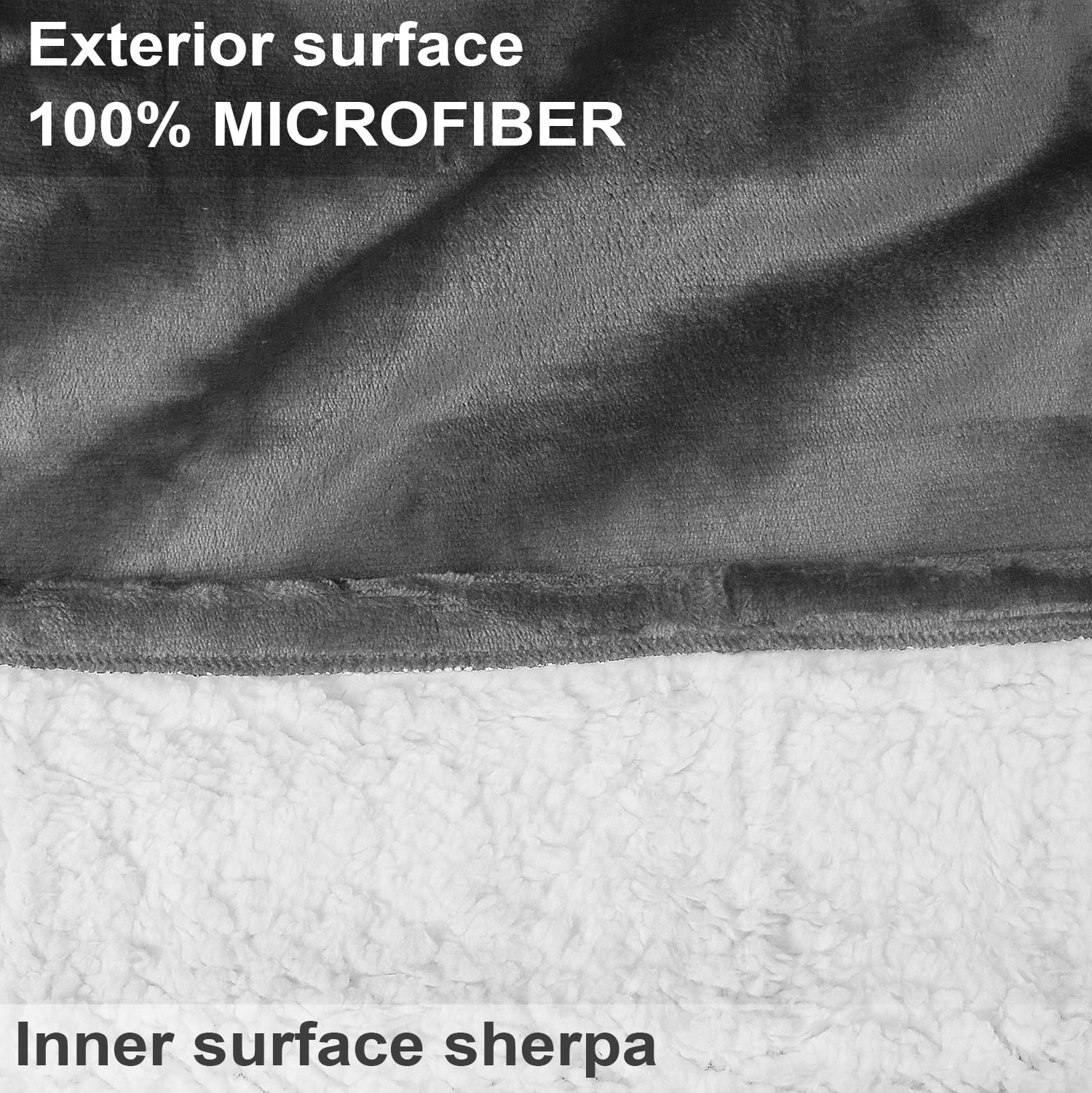 Solaris Deluxe Reversible Fleece Oversized Blanket Sweatshirt with Hood Super Soft Warm Large Plush Sleeved Throws for Adult Wom