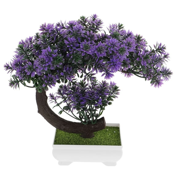 Set of 2 Indoor Plants Artificial Potted Plant Home Decor Office 25X22CM