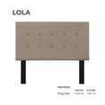 thumbnail image 2 of Cabecera Lola Sansa King Size color Beige, 2 of 2