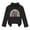 N, variant on Little Girls Neck Base Layer Printed Long Sleeve Thermal Undershirt Size 5-6T ,White