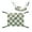 Sage Green Checkerboard, variant on WIRESTER Cat Hammock, Pet Hammock Bed Adjustable Soft Sleeping Hammock for Cage Hanging Reversible Cats Puppy Small Animals - Silver Dog Paws