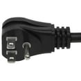 thumbnail image 2 of SF Cable NEMA 5-15P to C13 Standard Power Cord Right Angle, 6 feet - 18 AWG, 2 of 6