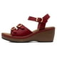thumbnail image 2 of Sandalias Casuales para Mujer Maxim 1403 rojo 23, 2 of 4
