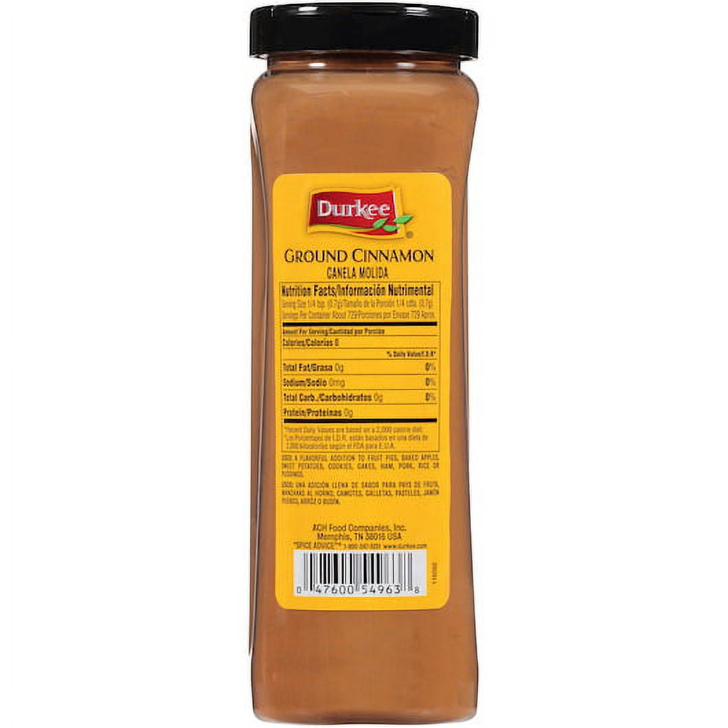 Durkee Ground Cinnamon, 18 Ounces, 6 per case