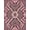 Pink Black White, Pattern 5, variant on ODIKA Leopard Pink Abstract Spotted Interlocking Block Layout Print Pet Friendly & Kids Safe Play for Playroom, Bedroom, Reading Nook
